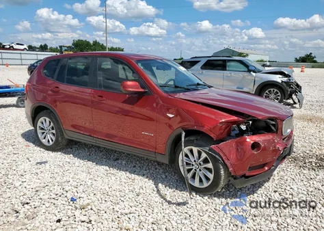 2014 BMW X3 xDrive28I z USA, uszkodzony, nr VIN 5UXWX9C55E0D31442